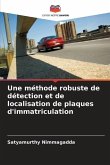 Une méthode robuste de détection et de localisation de plaques d'immatriculation