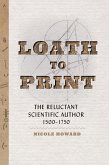 Loath to Print (eBook, ePUB)