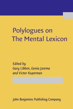 Polylogues on The Mental Lexicon (eBook, ePUB)