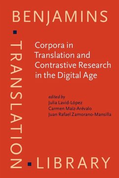 Corpora in Translation and Contrastive Research in the Digital Age (eBook, ePUB)