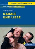 Kabale und Liebe von Friedrich Schiller - Textanalyse und Interpretation (eBook, ePUB)