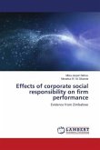 Effects of corporate social responsibility on firm performance