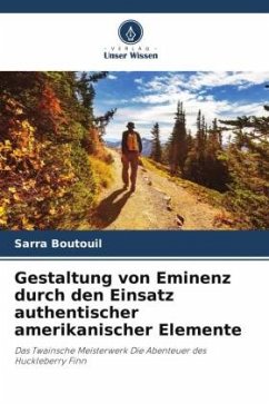 Gestaltung von Eminenz durch den Einsatz authentischer amerikanischer Elemente - Boutouil, Sarra