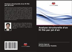 Analyse structurelle d'un fil filé par jet d'air - Aparaj, Satish;Kadole, Pradyumkumar