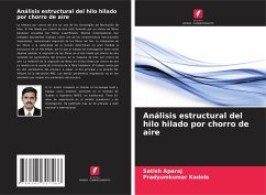 Cover Análisis estructural del hilo hilado por chorro de aire