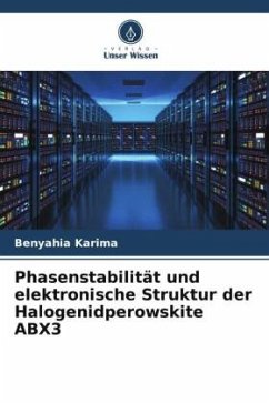 Phasenstabilität und elektronische Struktur der Halogenidperowskite ABX3 - Karima, Benyahia