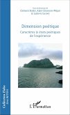 Dimension poétique (eBook, PDF)