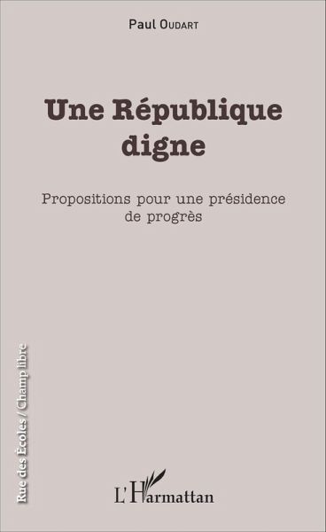 Une République digne (eBook, PDF)