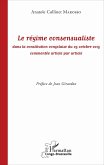 Le régime consensualiste dans la constitution congolaise du 25 octobre 2015 (eBook, PDF)