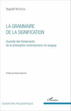 Cover La Grammaire de la signification (eBook, PDF)