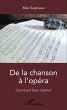 De la chanson à l'opéra (eBook, PDF) - Bild 1
