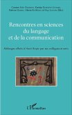 Rencontres en sciences du langage et de la communication (eBook, PDF)