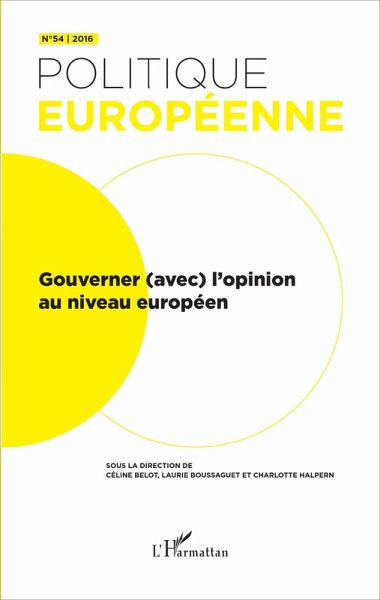 Gouverner (avec) l'opinion au niveau européen (eBook, PDF)