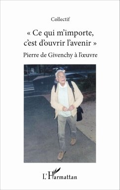 Cover &quote;Ce qui m'importe c'est d'ouvrir l'avenir&quote; (eBook, PDF)