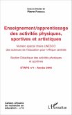 Enseignement / apprentissage des activités physiques, sportives et artistiques (eBook, PDF)