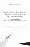 Les obligations de prévention dans le droit international de l'environnement (eBook, PDF)