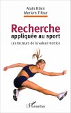 Recherche appliquée au sport (eBook, PDF)