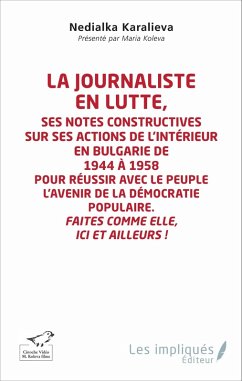 Cover La journaliste en lutte (eBook, PDF)