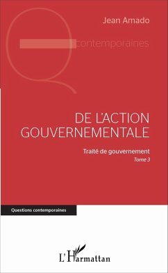 Cover De l'action gouvernementale (eBook, PDF)