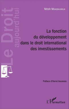 Cover La fonction du développement dans le droit international des investissements (eBook, PDF)