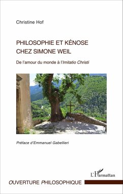 Cover Philosophie et kénose chez Simone Weil (eBook, PDF)
