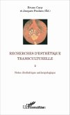 Recherches d'esthétique transculturelle 2 (eBook, PDF)