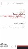 Concept weberien "éthique protestante - capitalisme" et contexte de pauvreté (eBook, PDF)