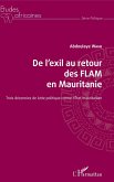 De l'exil au retour des FLAM en Mauritanie (eBook, PDF)