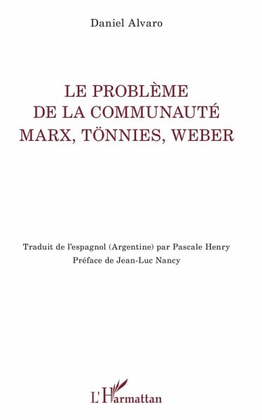 Le problème de la communauté (eBook, PDF) Le problème de la communauté (eBook, PDF)