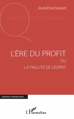 Cover L'ère du profit (eBook, PDF)
