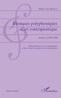 Cover Musiques polyphoniques d'art contrapuntique (eBook, PDF)