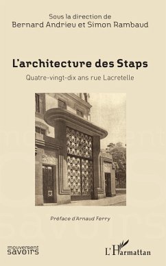 L'Architecture des Staps (eBook, PDF) - Bernard Andrieu, Andrieu