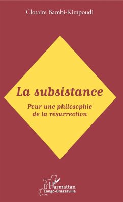 Cover La subsistance (eBook, PDF)