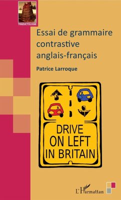 Cover Essai de grammaire contrastive anglais-français (eBook, PDF)