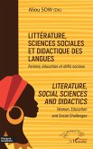 Littérature, sciences sociales et didactique des langues (eBook, PDF)