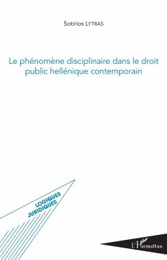 Cover Phénomène disciplinaire dans le droit public hellénique contemporain (eBook, PDF)