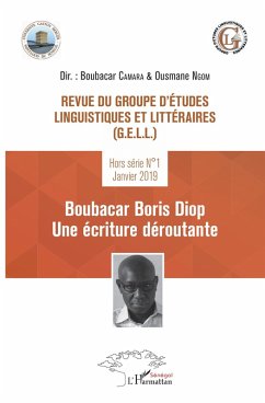 Revue du groupe d'études linguistiques et littéraires (eBook, PDF) - Boubacar Camara, Camara