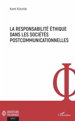 Cover La responsabilité éthique dans les sociétés postcommunicationnelles (eBook, PDF)
