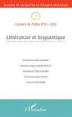 Littérature et linguistique (eBook, PDF)