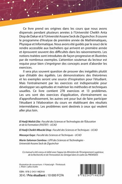 Cours et exercices d'analyse L1MPI (eBook, PDF)