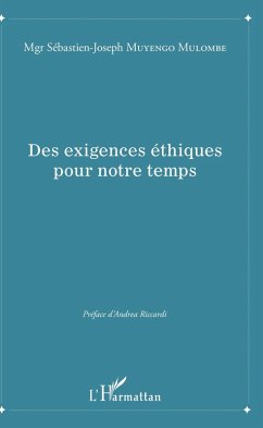 Cover Des exigences éthiques pour notre temps (eBook, PDF)