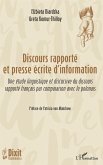 Discours rapporté et presse écrite d'information (eBook, PDF)