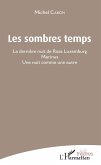 Les Sombres temps (eBook, PDF)