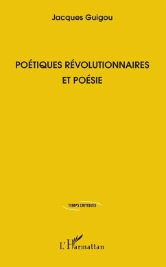 Cover Poétiques révolutionnaires et poésie (eBook, PDF)