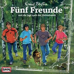 Folge 104: Fünf Freunde und die Jagd nach der Diebesbande (MP3-Download) - Blyton, Enid; McClean, Katrin