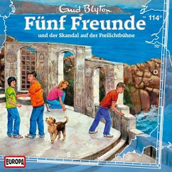 Cover Folge 114: Fünf Freunde und der Skandal auf der Freilichtbühne (MP3-Download)
