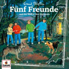 Folge 117: Fünf Freunde und der Wolf in den Highlands (MP3-Download) - Brügger, Katja; Blyton, Enid