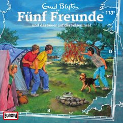 Cover Folge 113: Fünf Freunde und das Feuer auf der Felseninsel (MP3-Download)