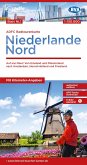 ADFC-Radtourenkarte NL 1 Niederlande Nord 1:150.000, reiß- und wetterfest, E-Bike geeignet, GPS-Tracks Download, mit Knotenpunkten, mit Bett+Bike Symbolen, mit Kilometer-Angaben