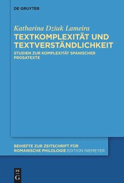 Textkomplexität und Textverständlichkeit - Dziuk Lameira, Katharina